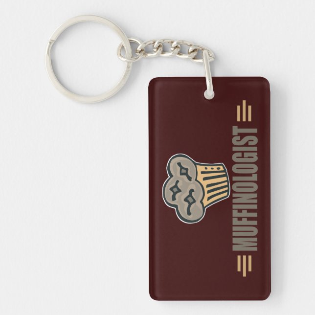 Humourous Muffins Key Ring (Front)