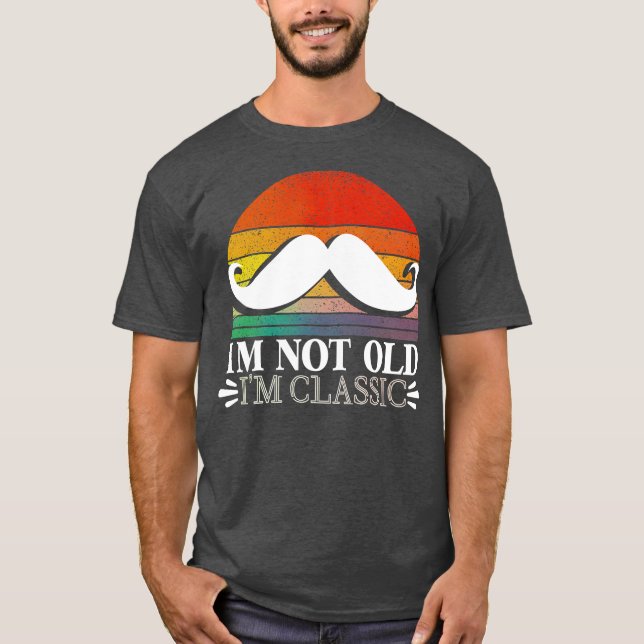 Humourous Old Loveable Papa Saying  T-Shirt (Front)