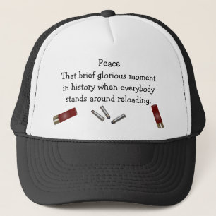 Humourous Peace Hat