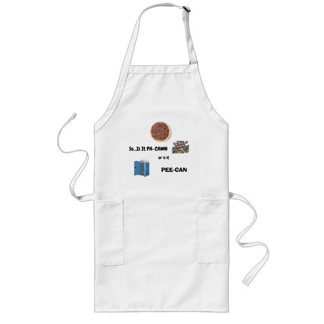 Humourous Pecan Pie Apron (Front)
