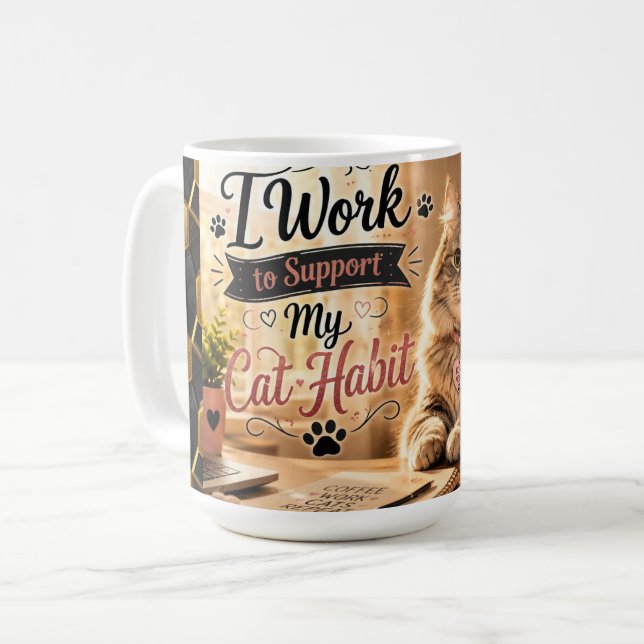 Humourous Pet Owner mug (Front Left)