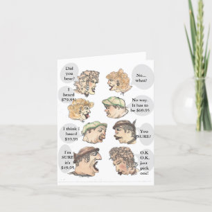 Humourous Pick Your Own Birthday Card