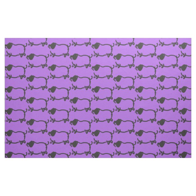 Humourous Pig Year Birthday Choose Colour 2 F Fabric (Fat Quarter)