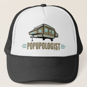 Humourous Pop Up Camper Trucker Hat