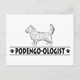 Humourous Portuguese Podengo Pequeno Postcard