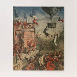 Humourous Print Of A Theatrical Performer Jigsaw Puzzle