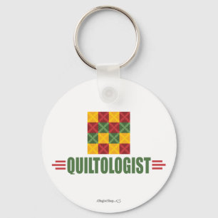 Humourous Quilting Key Ring