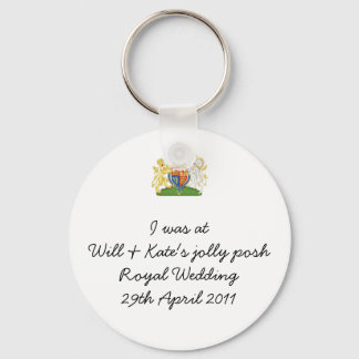 Humourous Royal Wedding Keyring