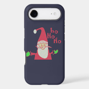 Humourous Santa Mouse: Unique Festive Art & Holida