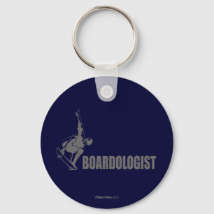 Humourous Skateboarding Key Ring