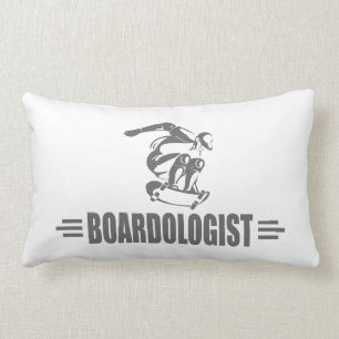 Humourous Skateboarding Lumbar Cushion