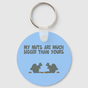 Humourous Squirrel Key Ring