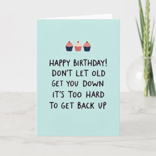 Humourous Sweets Birthday Card