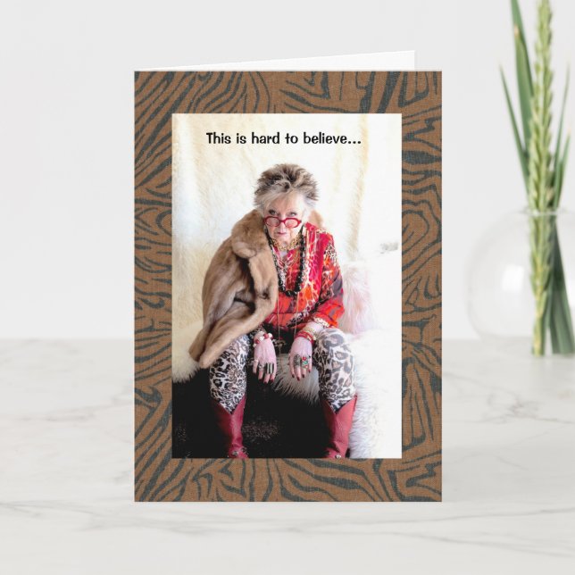 Humourous & terrifying that I'm considered an Adul Card (Front)