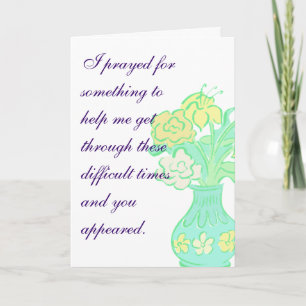 Humourous Thank You - 1 Card