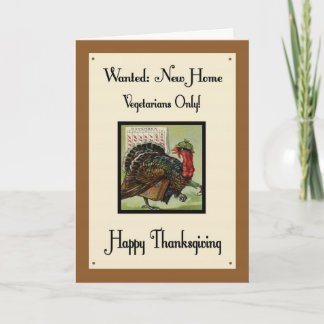Humourous Thanksgiving Day Card