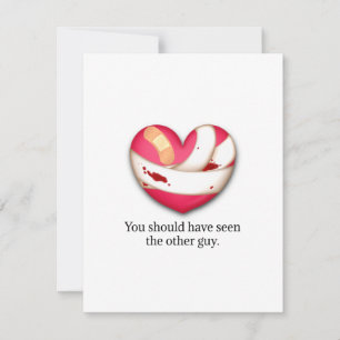 Humourous Valentine Breakup Divorce Personalised Card