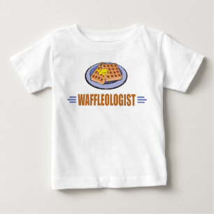 Humourous Waffle Chef Baby T-Shirt