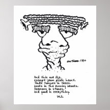 Humourous Well-Read Freak Poster 1-6-23