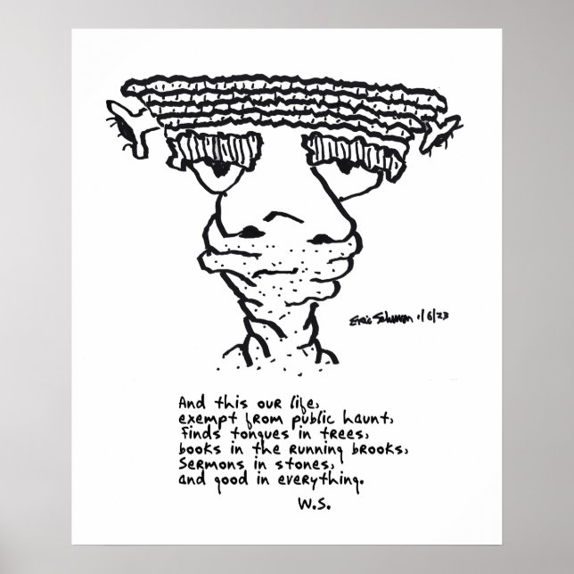 Humourous Well-Read Freak Poster 1-6-23 (Front)