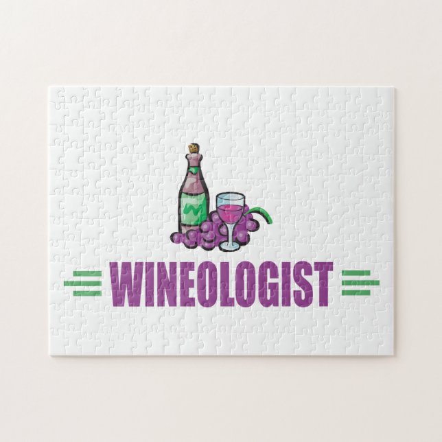 Humourous Wine Jigsaw Puzzle (Horizontal)