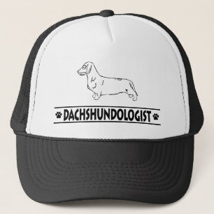 Humourous Wirehaired Dachshund Trucker Hat