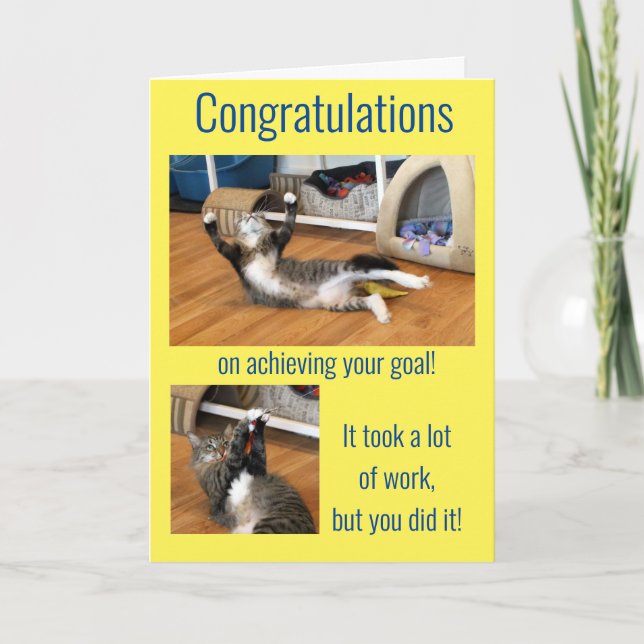 Humourous Wishes for Job Promotion Card (Front)