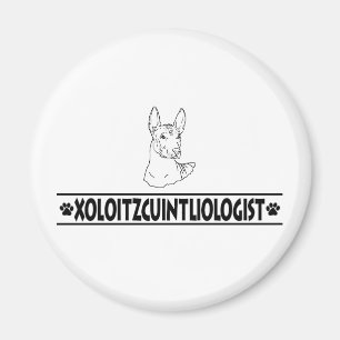 Humourous Xoloitzcuintli Magnet
