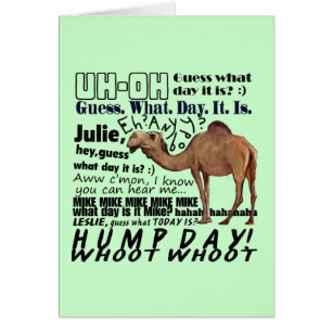 hump day!
