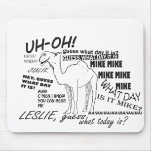 HUMP DAY CAMEL MOUSE PAD