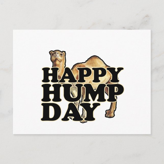 Hump Day Camel T Shirts M.png Postcard (Front)