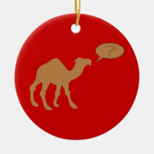 Hump day Hump Day Camel Ceramic Ornament
