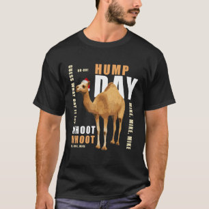 Hump Day Santa Christmas Guess What Day It Is Ca T-Shirt
