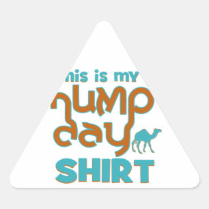 Hump Day Triangle Sticker
