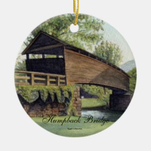 Humpback Bridge Ceramic Tree Decoration