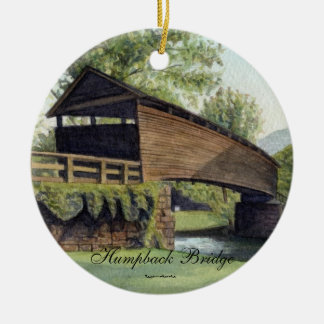 Humpback Bridge Ceramic Tree Decoration