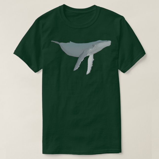 Humpback Whale 12 T-Shirt (Design Front)