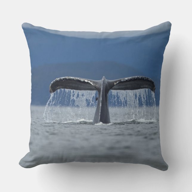 Humpback Whale 2 Cushion (Front)