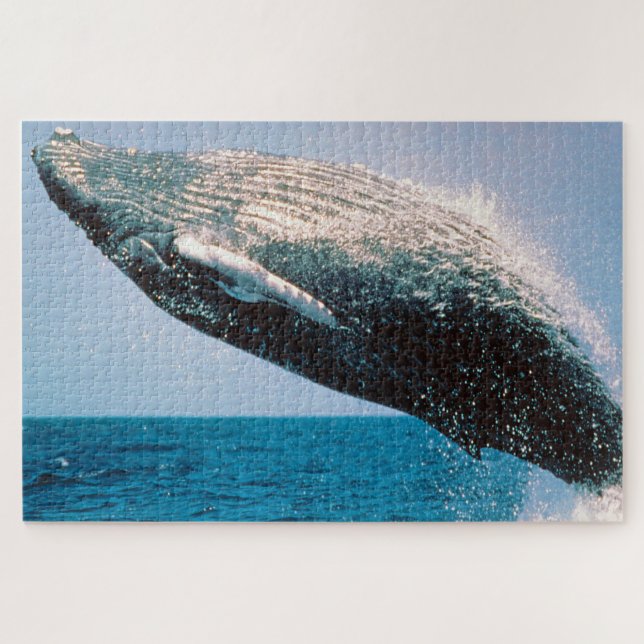 Humpback Whale Alaska Jigsaw Puzzle (Horizontal)