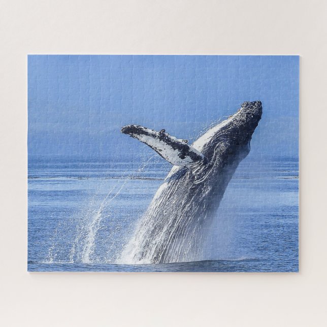 Humpback Whale Alaska Jigsaw Puzzle (Horizontal)