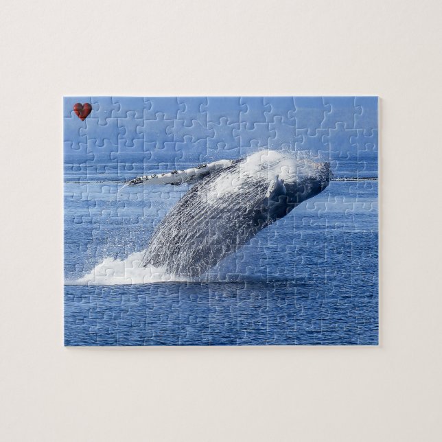 Humpback Whale Alaska Jigsaw Puzzle (Horizontal)