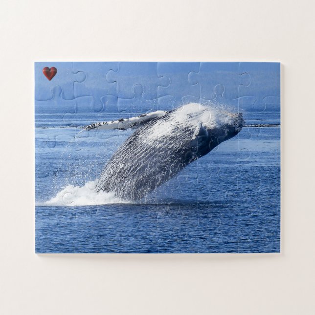 Humpback Whale Alaska Jigsaw Puzzle (Horizontal)
