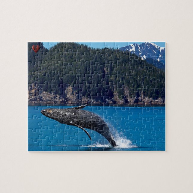 Humpback Whale Alaska Jigsaw Puzzle (Horizontal)