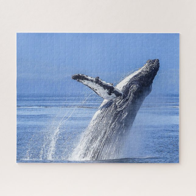Humpback Whale Alaska Jigsaw Puzzle (Horizontal)