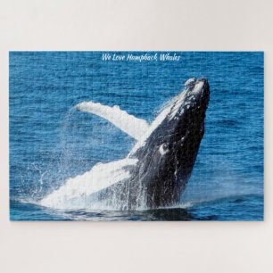 Humpback Whale Alaska Jigsaw Puzzle