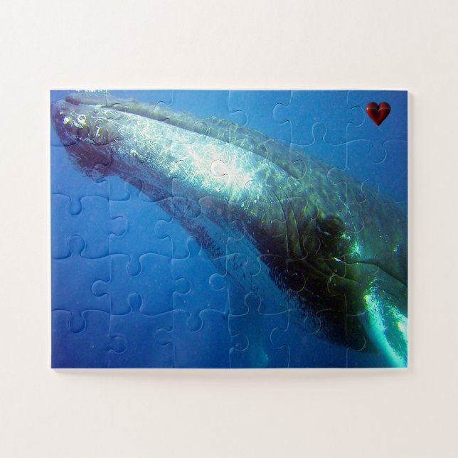 Humpback Whale Alaska Jigsaw Puzzle (Horizontal)