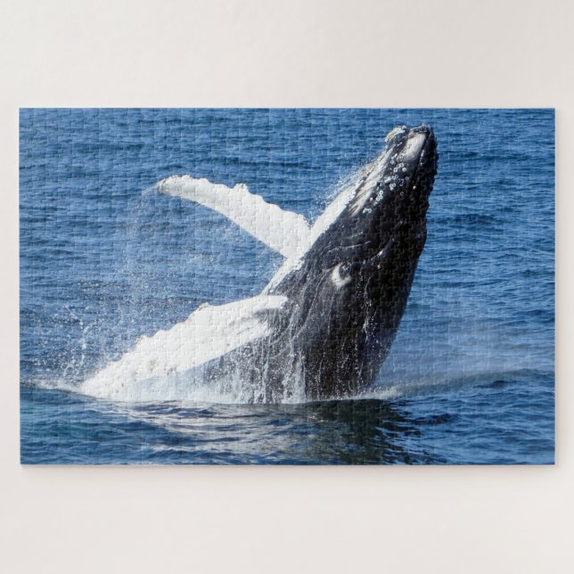 Humpback Whale Alaska Jigsaw Puzzle (Horizontal)