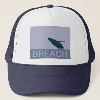 Humpback whale breach cap