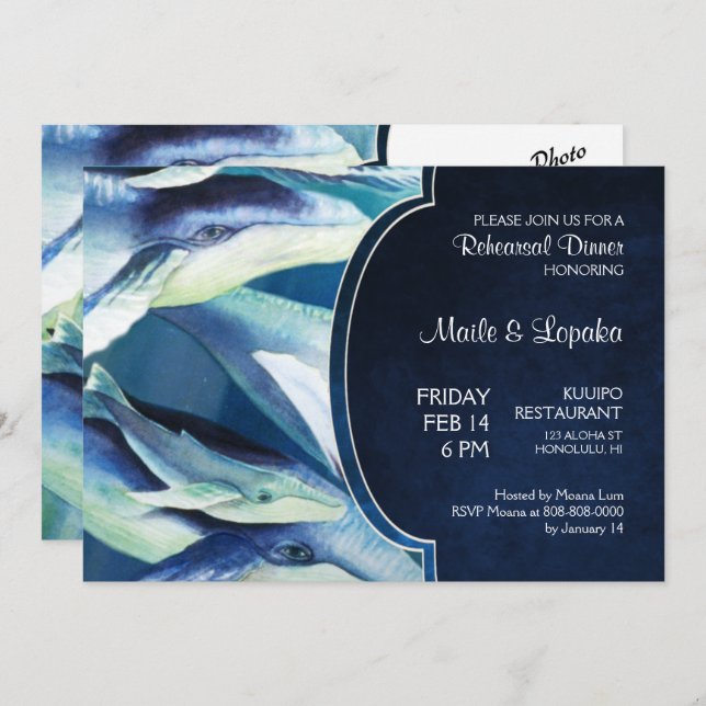 Humpback Whale Invitation (Front/Back)