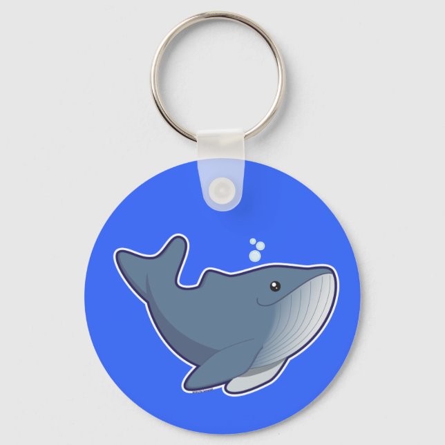 Humpback Whale Key Ring (Front)